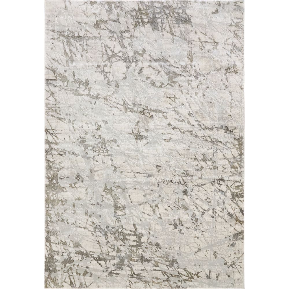 Dynamic Rugs 3554-190 Castilla 9 Ft. X 12.10 Ft. Rectangle Rug in Ivory/Grey
